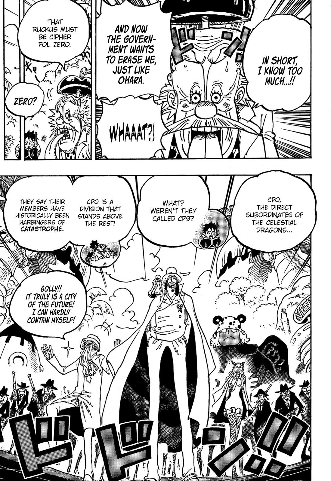 One Piece Manga Chapter 1068 page 9 - A Genius' Dream