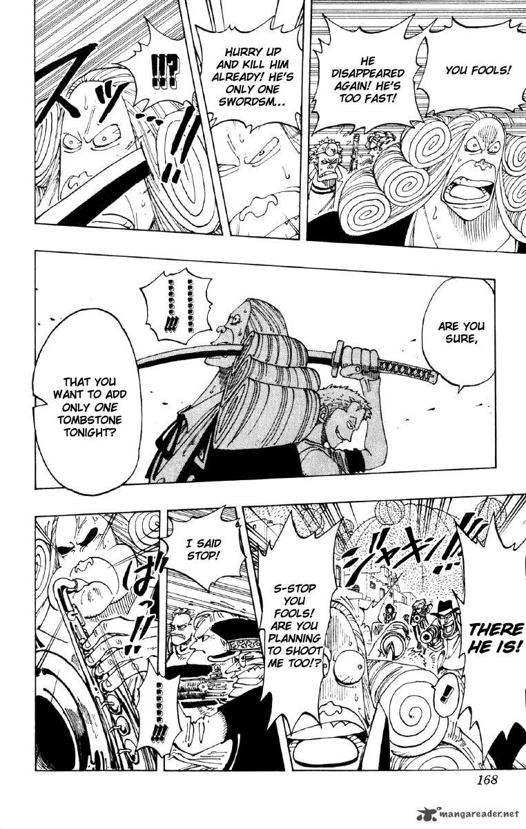 One Piece Manga Chapter 107 page 17 - Moonlight and Gravestones