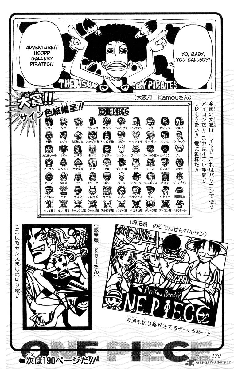 One Piece Manga Chapter 107 page 19 - Moonlight and Gravestones
