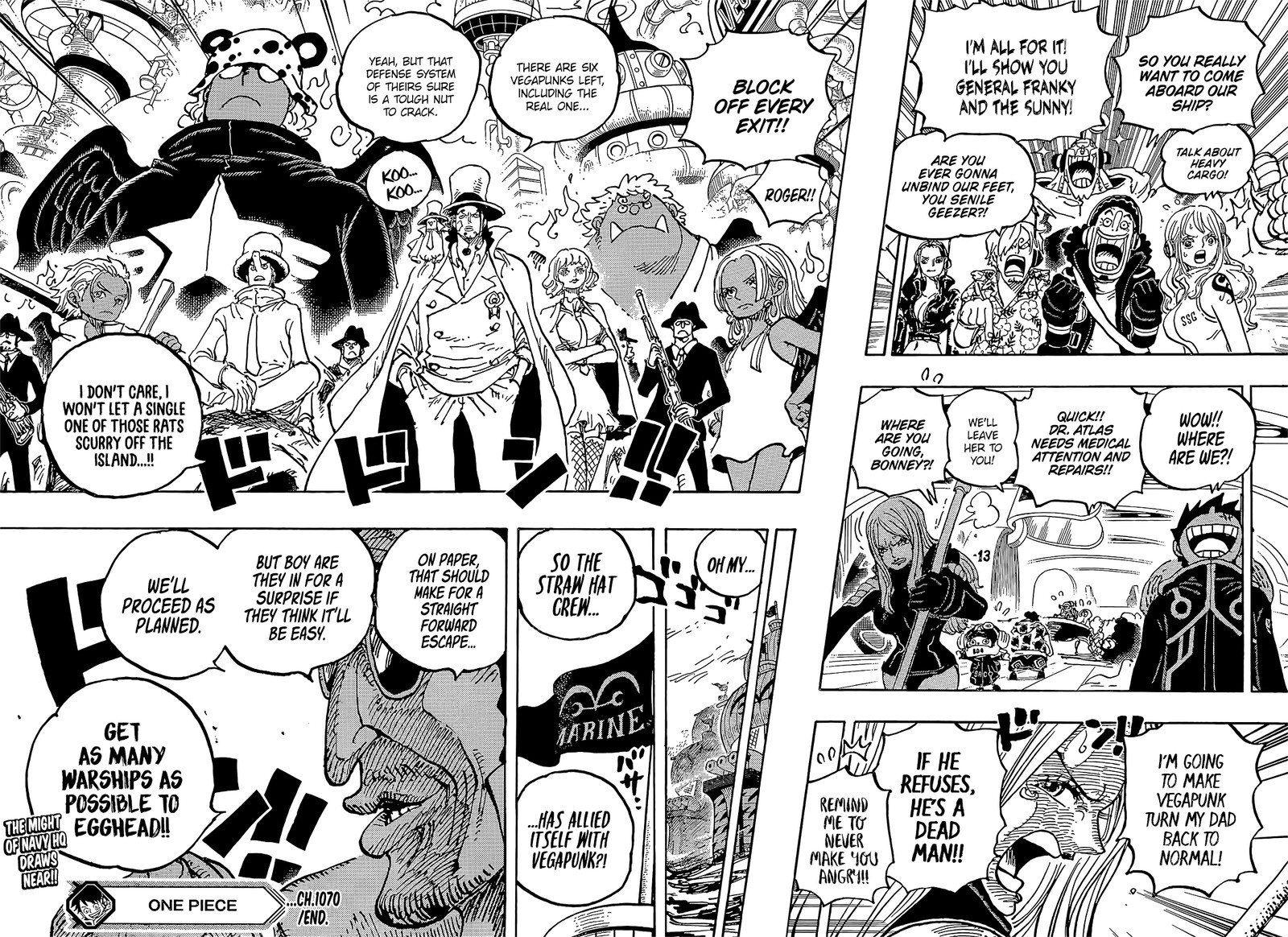 One Piece Manga Chapter 1070 page 17 - The Strongest Form of Humanity