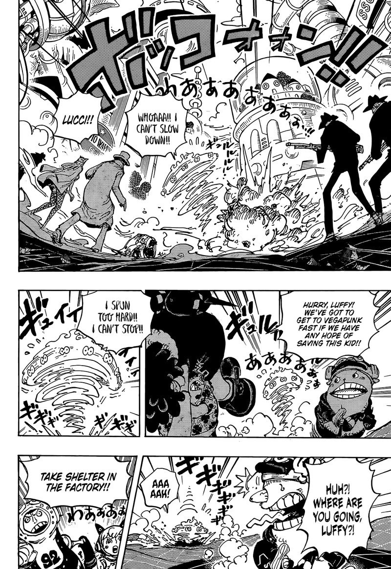 One Piece Manga Chapter 1070 page 5 - The Strongest Form of Humanity