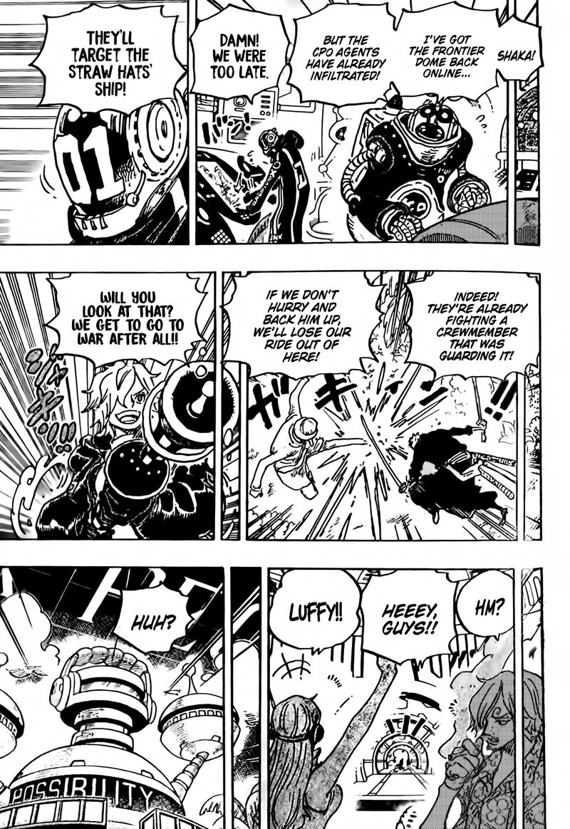 One Piece Manga Chapter 1071 page 10 - The Hero Deploys