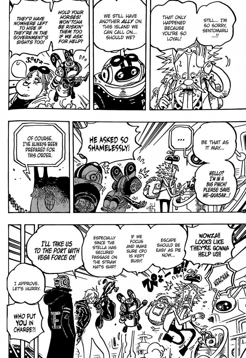 One Piece Manga Chapter 1071 page 5 - The Hero Deploys