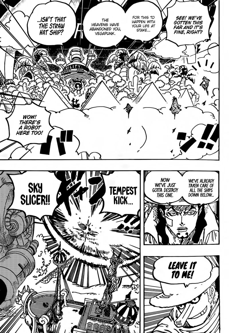 One Piece Manga Chapter 1071 page 8 - The Hero Deploys