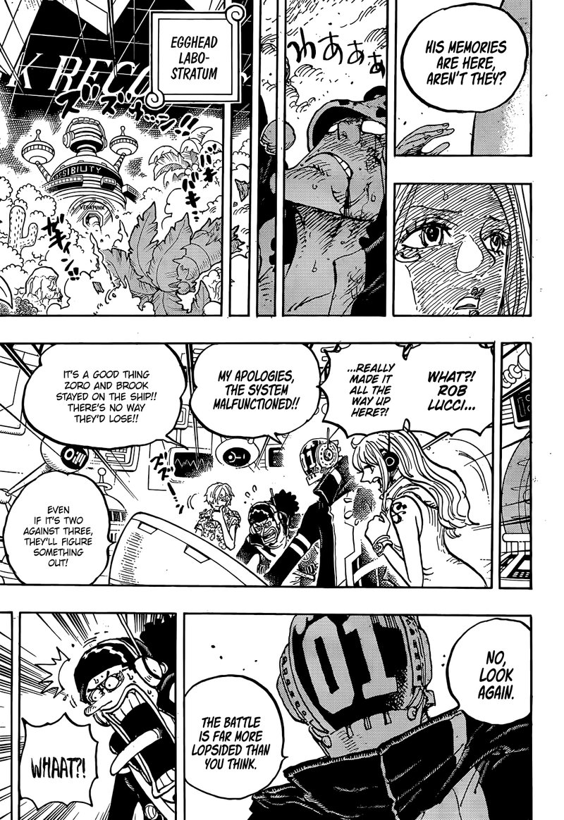 One Piece Manga Chapter 1072 page 11 - The Weight of Memory