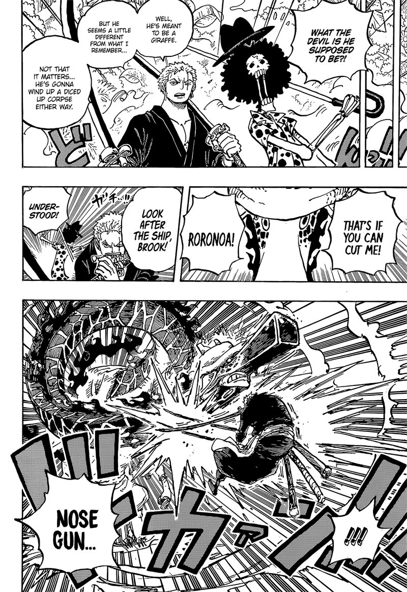 One Piece Manga Chapter 1072 page 13 - The Weight of Memory