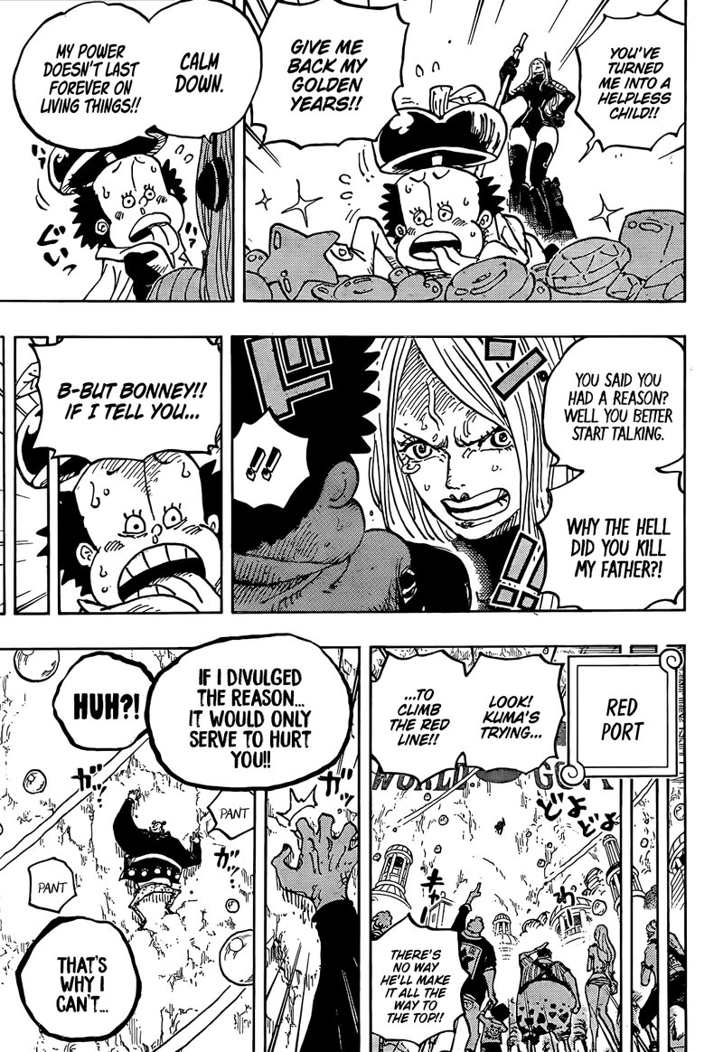 One Piece Manga Chapter 1072 page 5 - The Weight of Memory