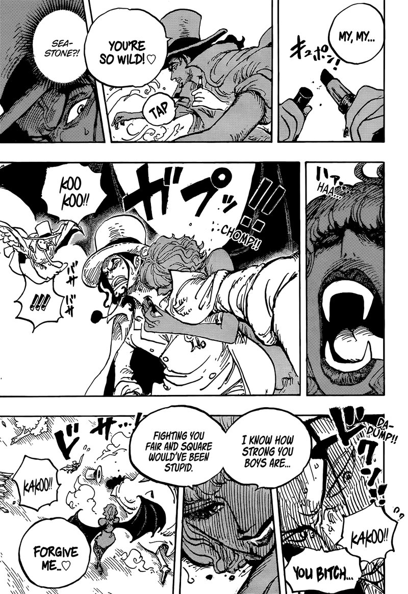 One Piece Manga Chapter 1073 page 3 - Miss Buckingham Stussy