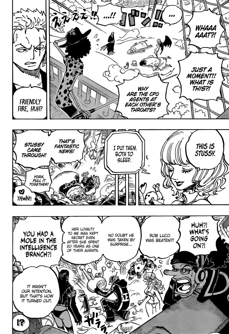 One Piece Manga Chapter 1073 page 4 - Miss Buckingham Stussy
