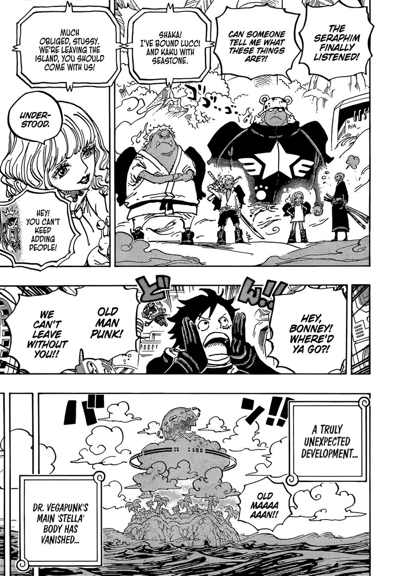 One Piece Manga Chapter 1073 page 9 - Miss Buckingham Stussy