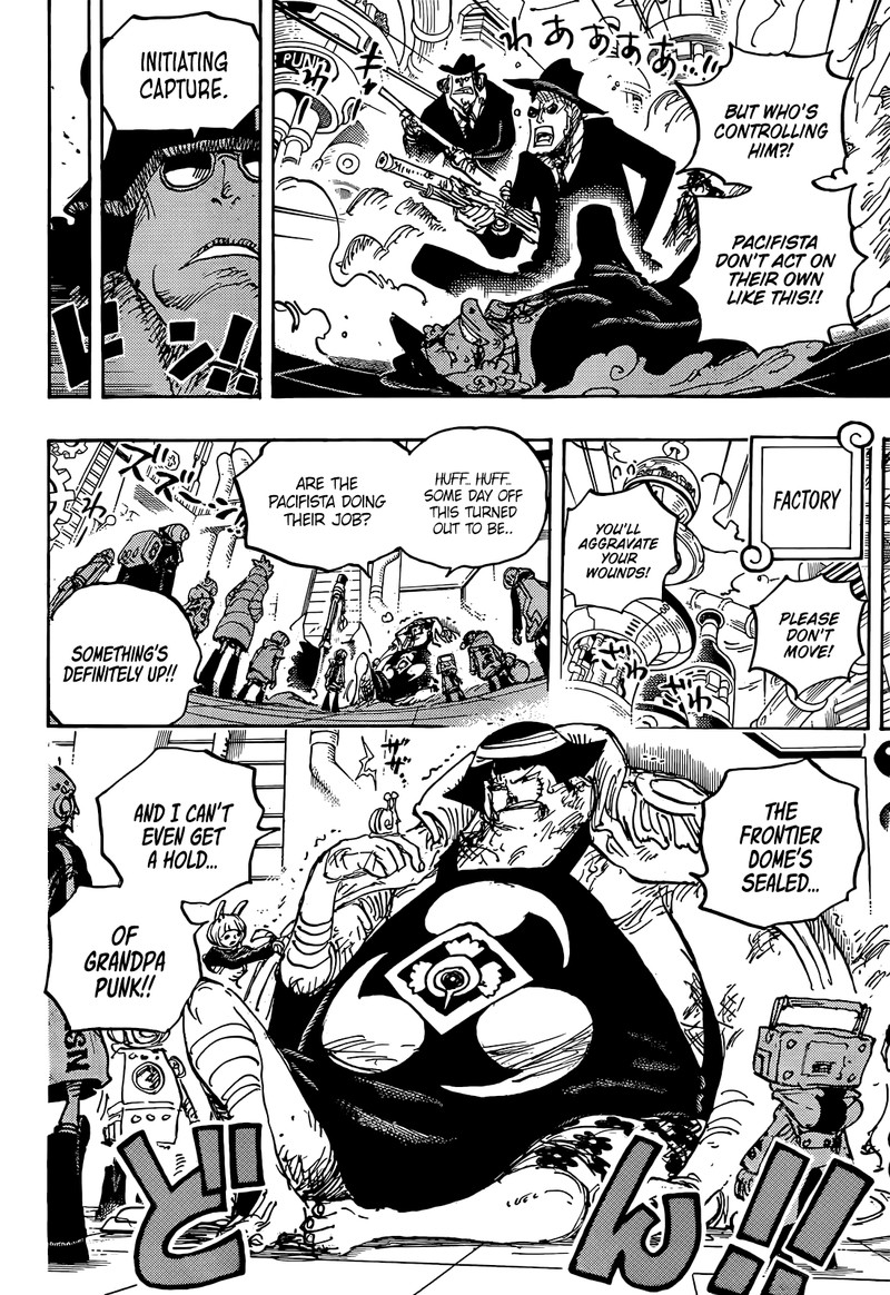 One Piece Manga Chapter 1074 page 4 - Mark III