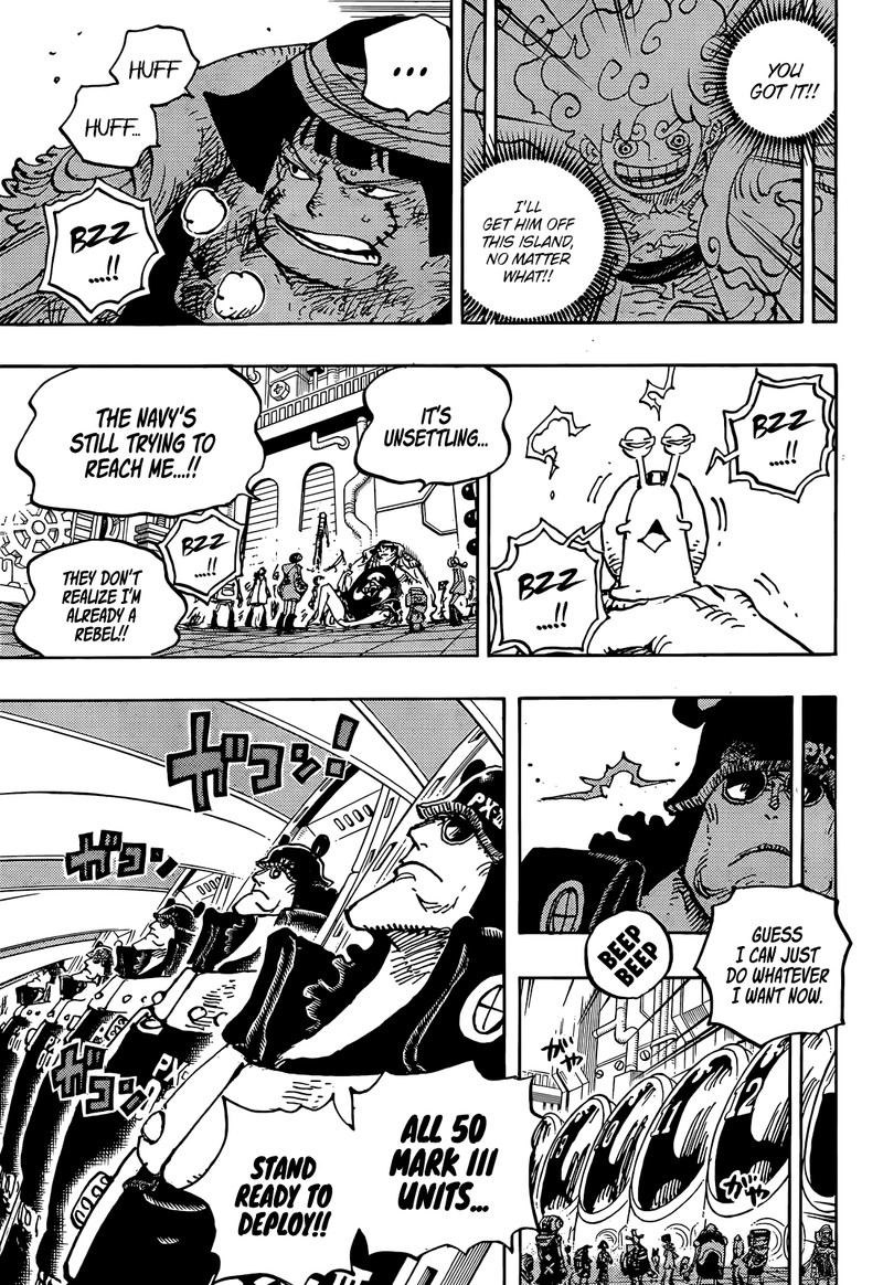 One Piece Manga Chapter 1074 page 5 - Mark III