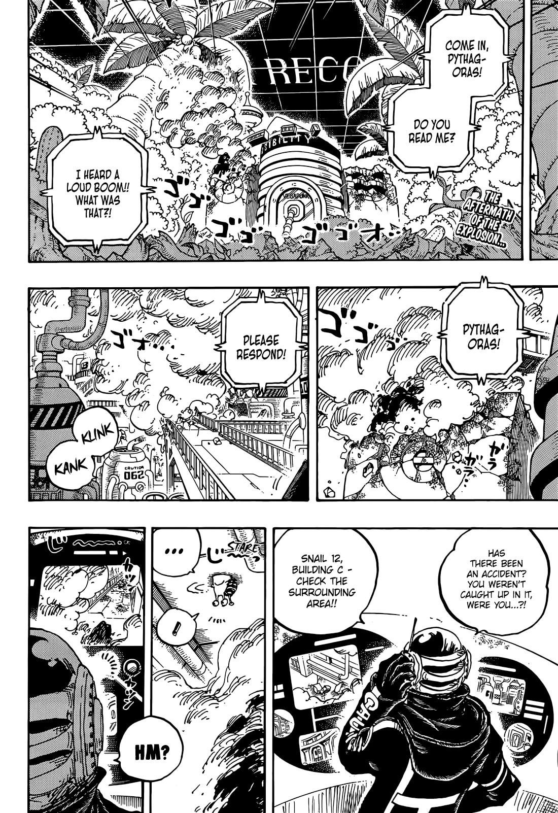 One Piece Manga Chapter 1075 page 2 - Labophase Death Game