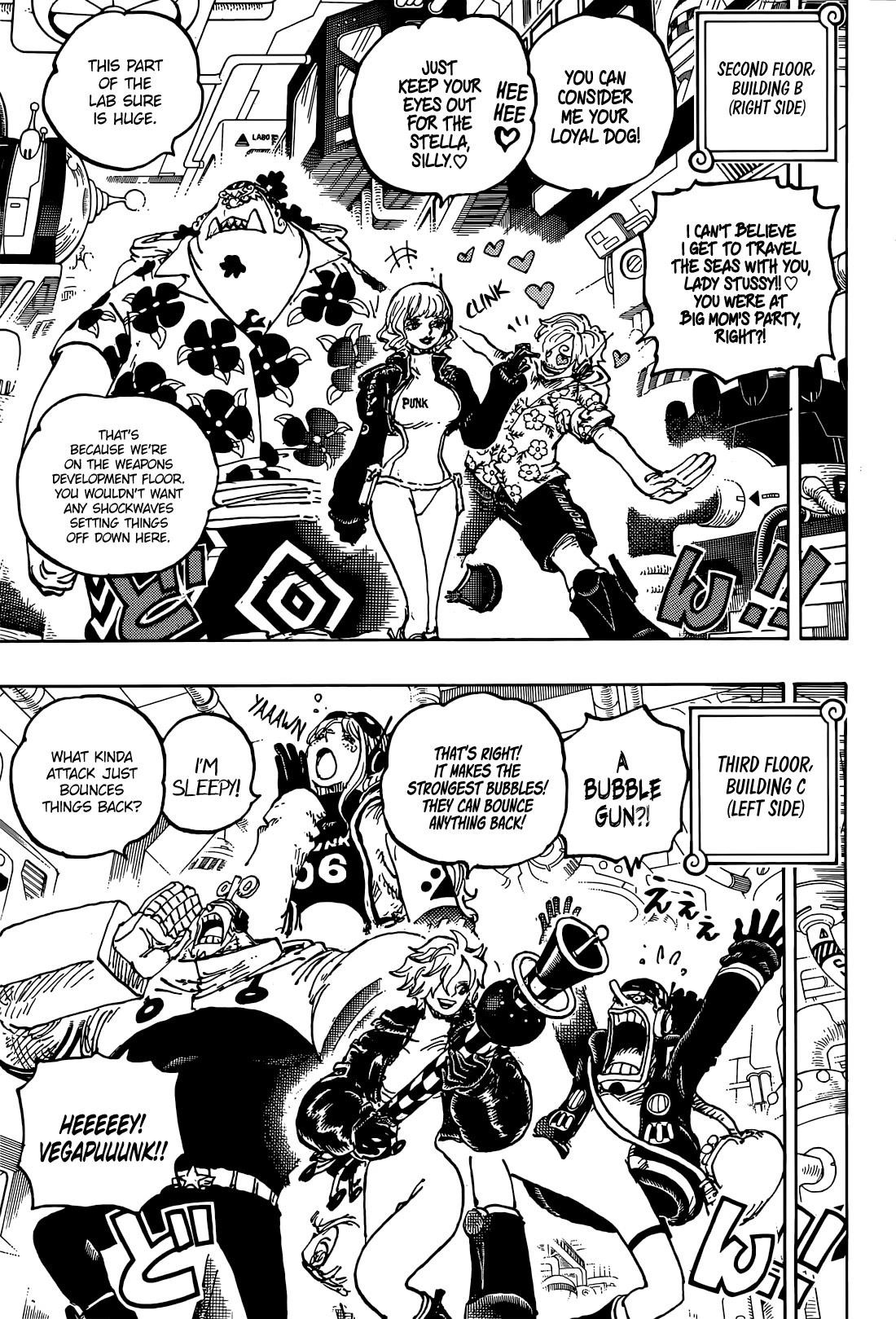 One Piece Manga Chapter 1075 page 7 - Labophase Death Game