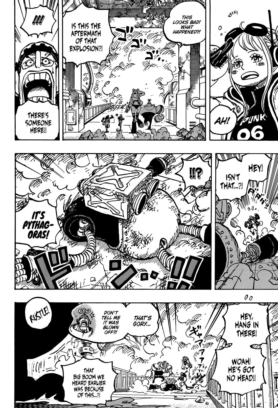 One Piece Manga Chapter 1075 page 8 - Labophase Death Game