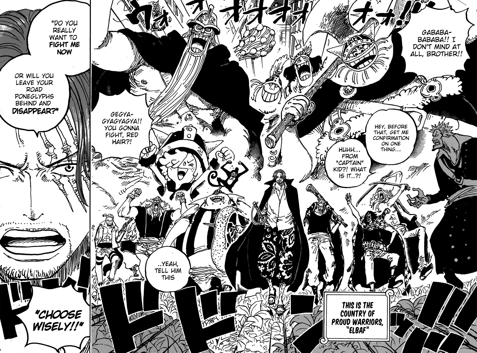 One Piece Manga Chapter 1076 page 13 - Old Friends