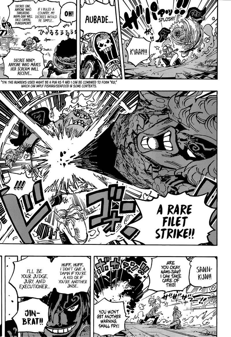 One Piece Manga Chapter 1077 page 11 - Should Have Noticed Sooner
