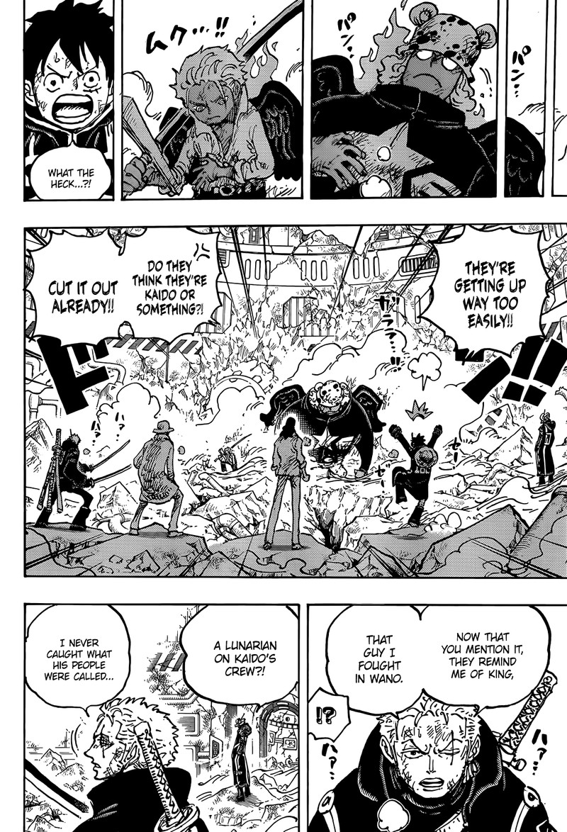 One Piece Manga Chapter 1077 page 6 - Should Have Noticed Sooner