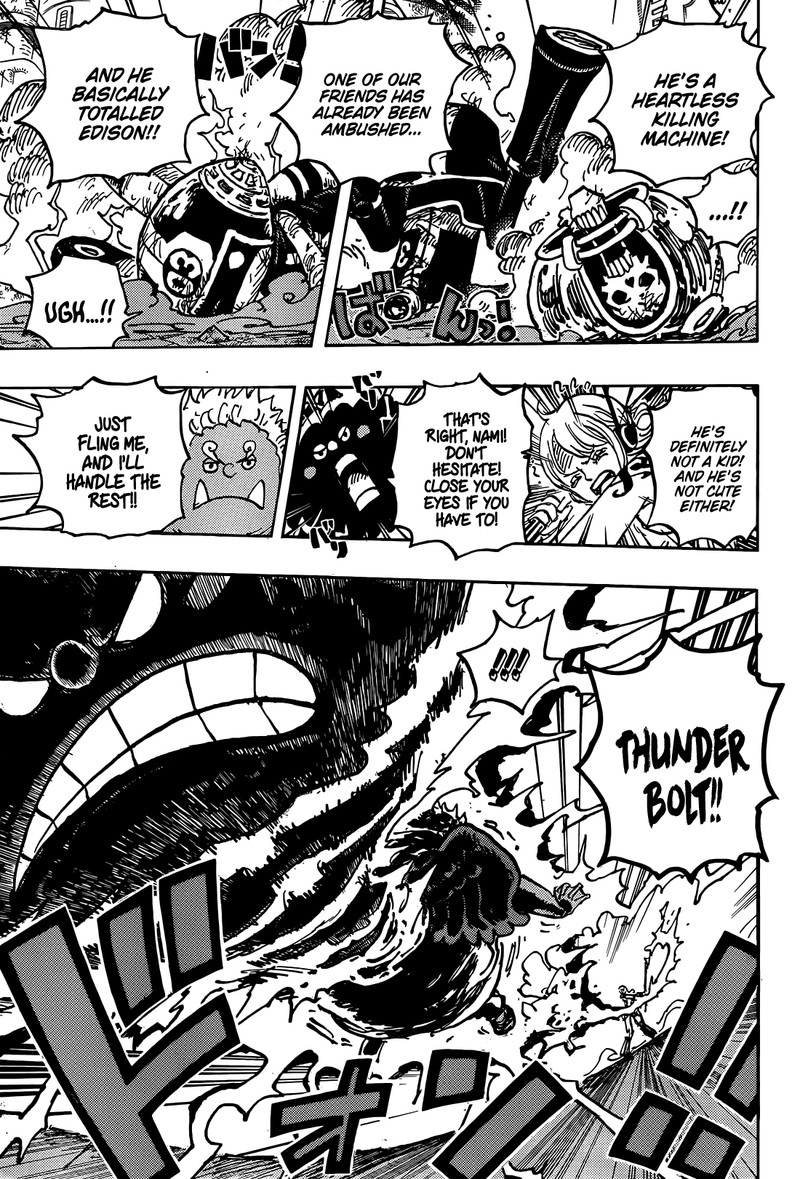 One Piece Manga Chapter 1077 page 9 - Should Have Noticed Sooner