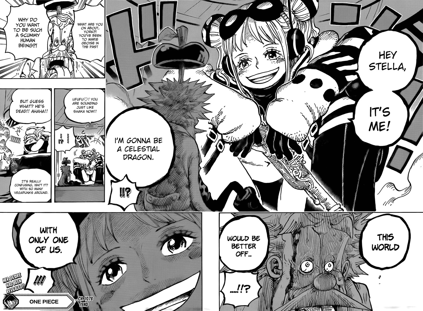 One Piece Manga Chapter 1078 page 14 - Escape Limit