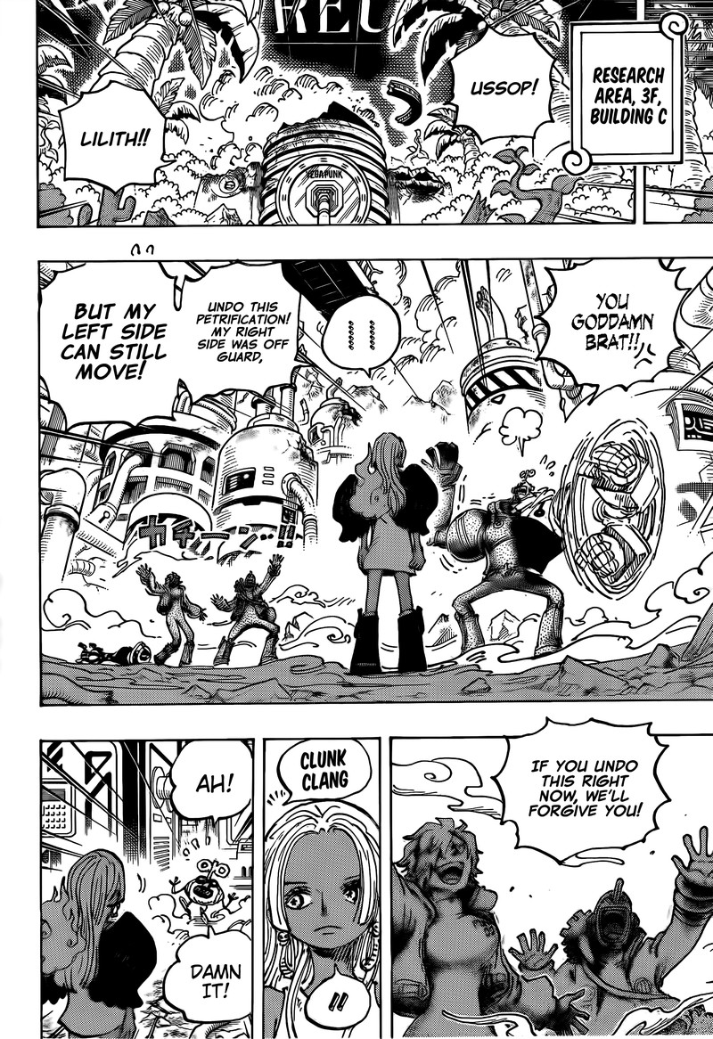 One Piece Manga Chapter 1078 page 4 - Escape Limit