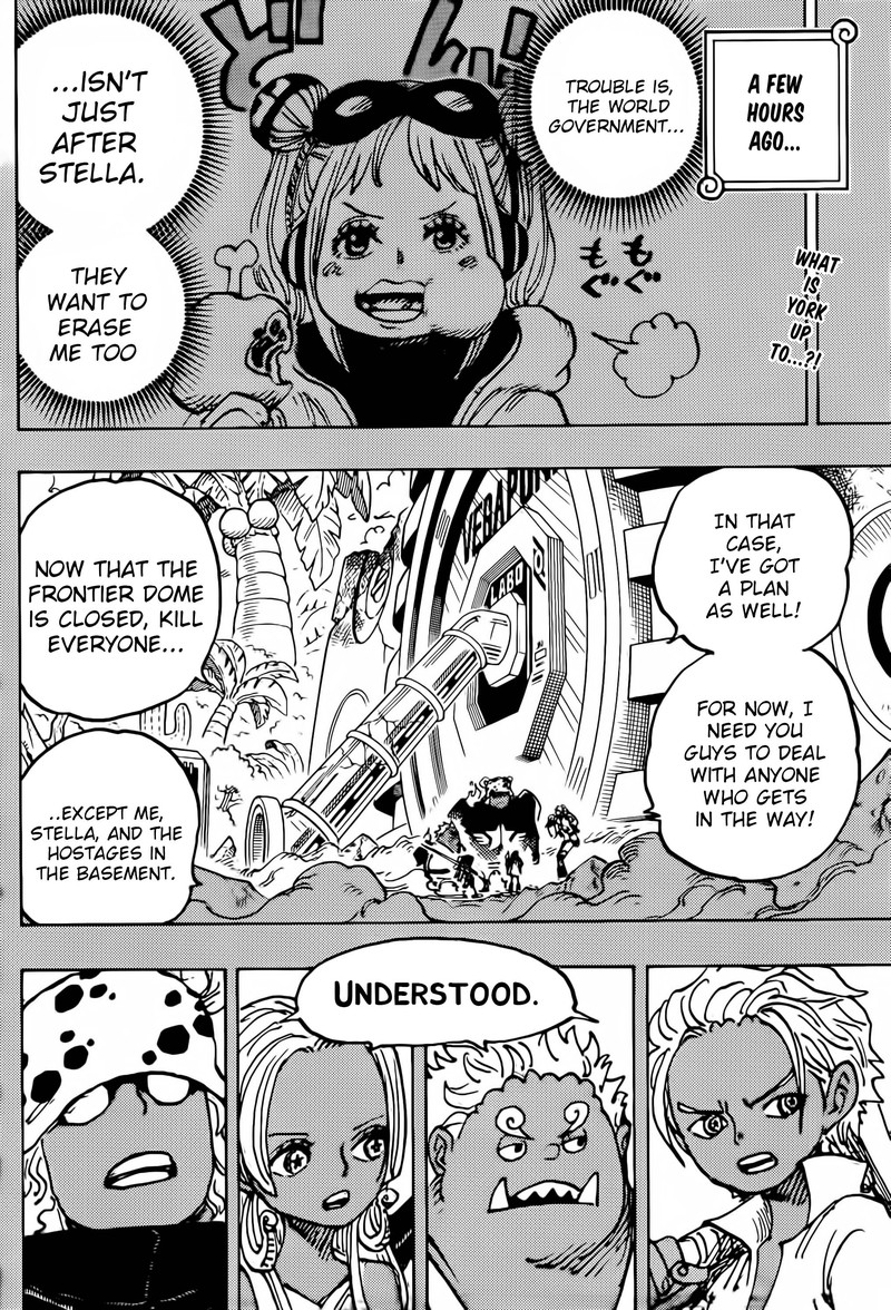 One Piece Manga Chapter 1079 page 2 - The Emperor's Crew, The Red Hair Pirates