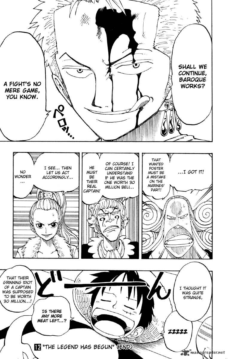 One Piece Manga Chapter 108 page 19 - 100 Bounty Hunters