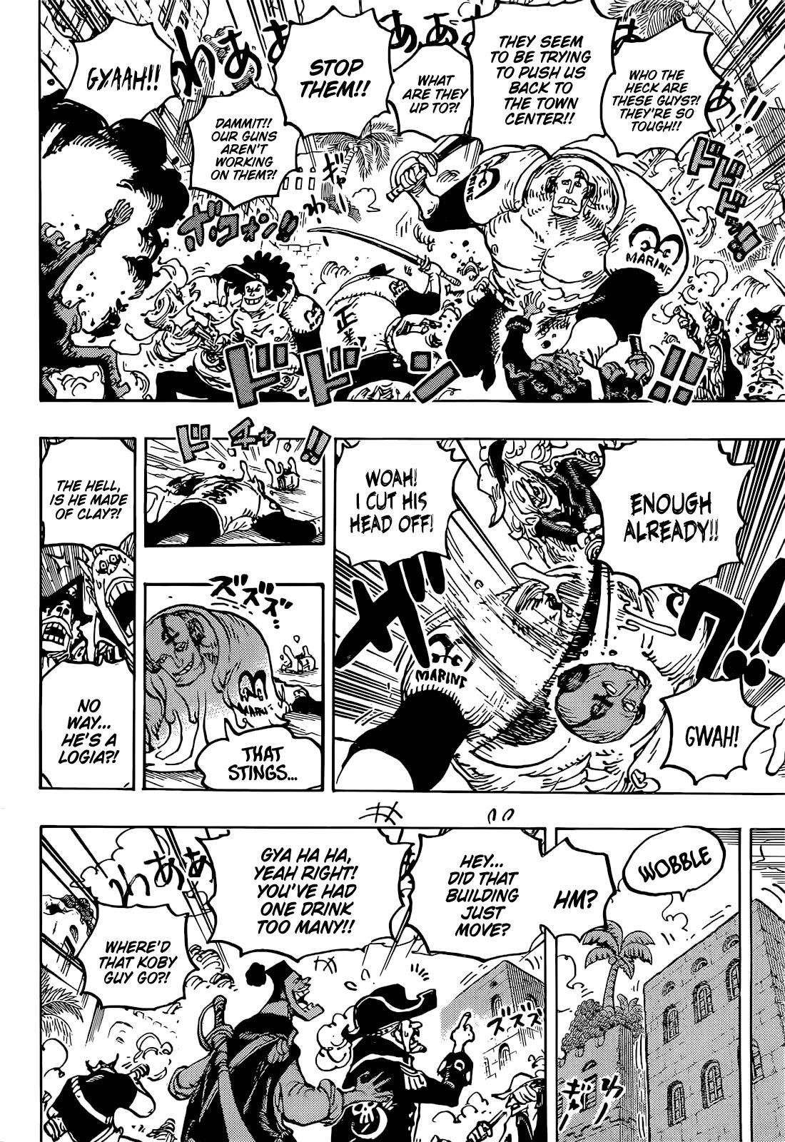 One Piece Manga Chapter 1080 page 10 - The Hero of Legend
