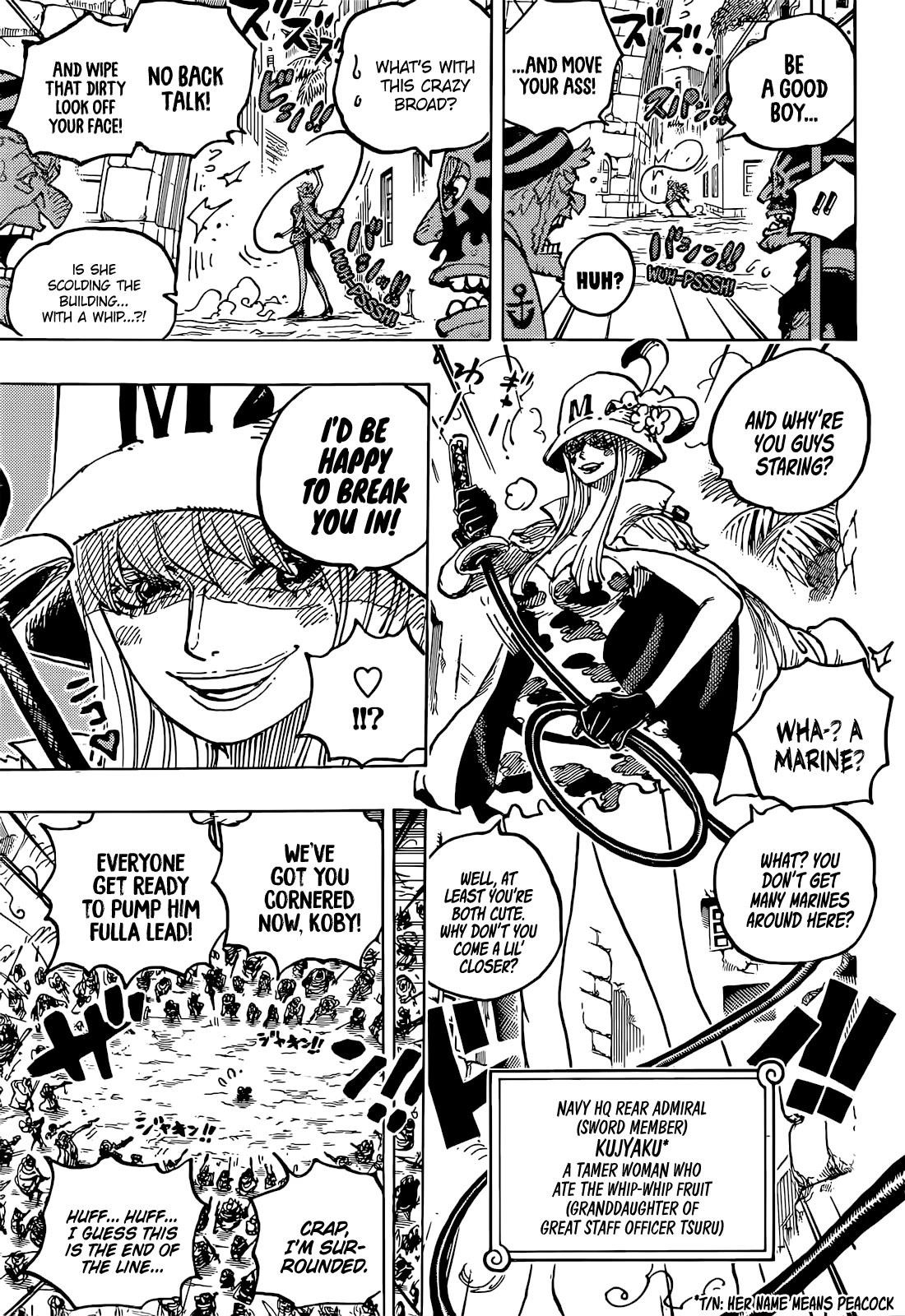 One Piece Manga Chapter 1080 page 11 - The Hero of Legend