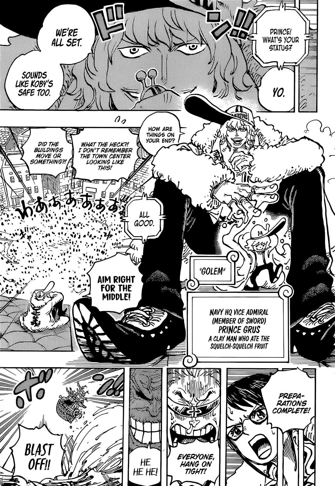 One Piece Manga Chapter 1080 page 13 - The Hero of Legend
