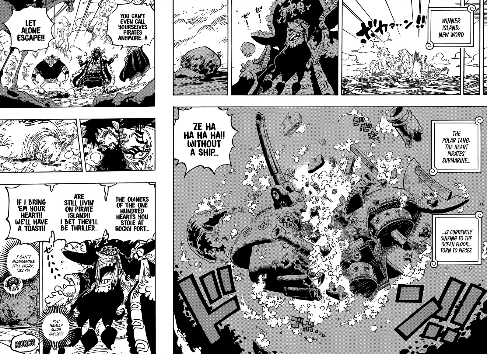 One Piece Manga Chapter 1081 page 13 - Tenth Ship Captain of the Blackbeard Pirates, Kuzan
