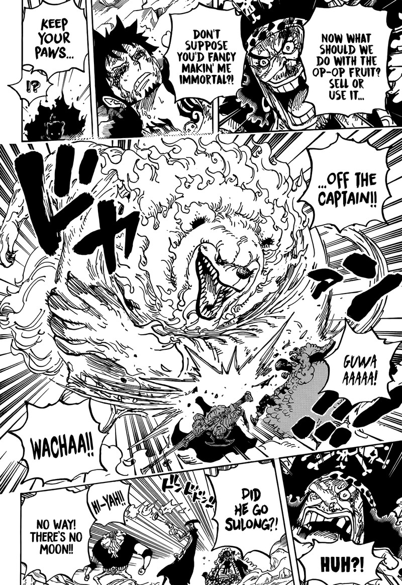 One Piece Manga Chapter 1081 page 14 - Tenth Ship Captain of the Blackbeard Pirates, Kuzan