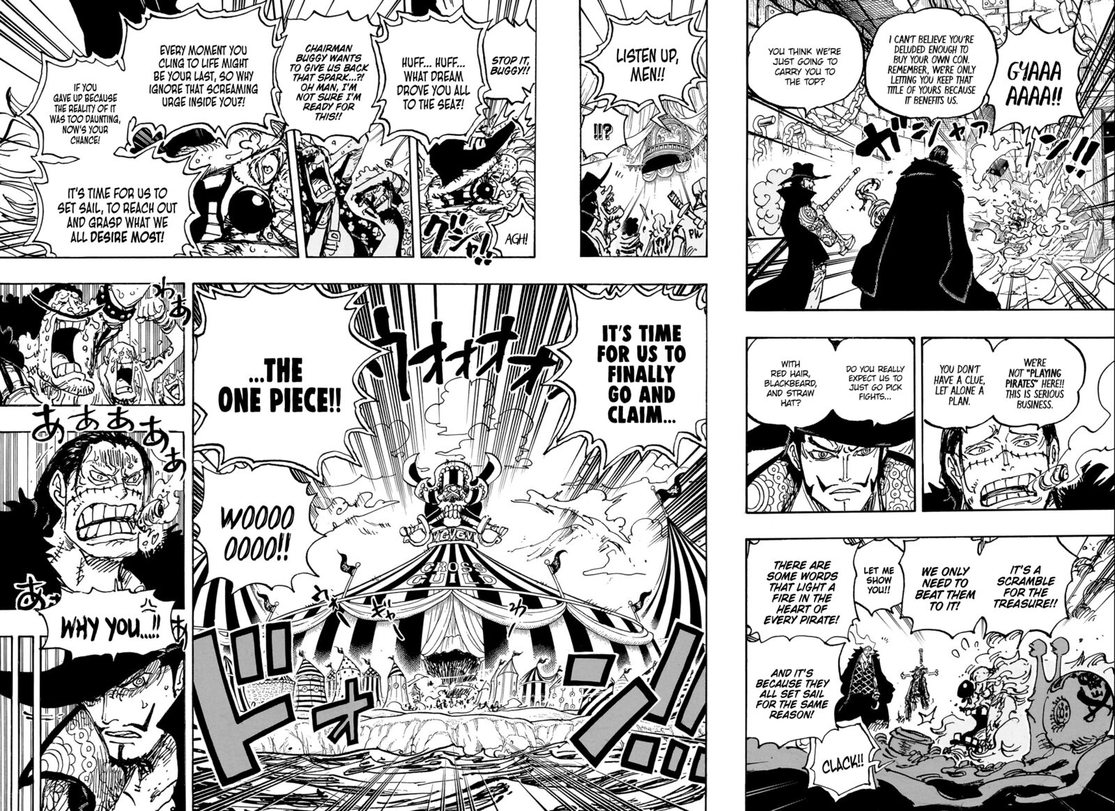 One Piece Manga Chapter 1082 page 10 - Let's Go and Take It!!
