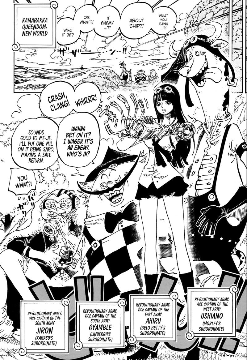 One Piece Manga Chapter 1082 page 11 - Let's Go and Take It!!