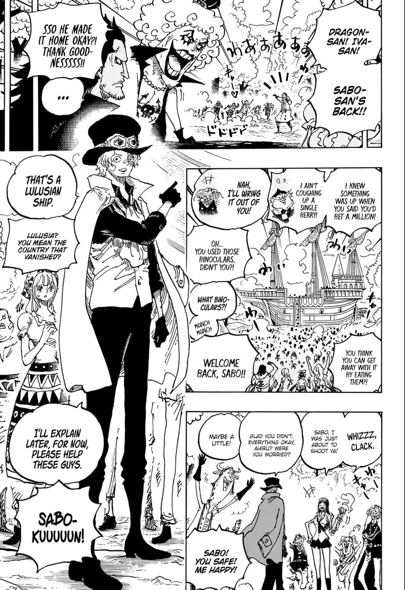 One Piece Manga Chapter 1082 page 12 - Let's Go and Take It!!