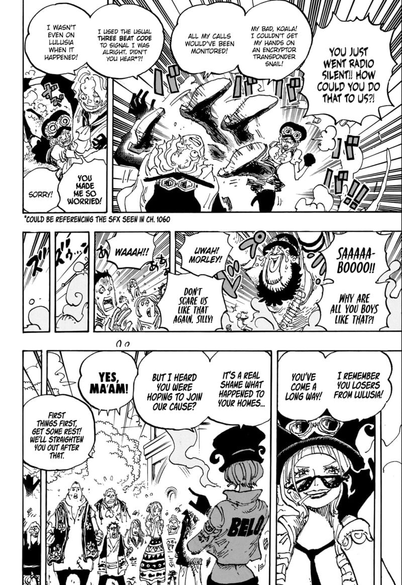 One Piece Manga Chapter 1082 page 13 - Let's Go and Take It!!