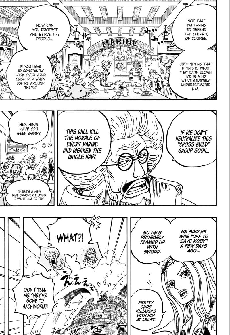 One Piece Manga Chapter 1082 page 3 - Let's Go and Take It!!