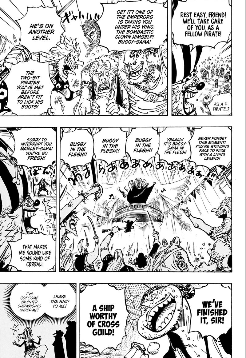 One Piece Manga Chapter 1082 page 5 - Let's Go and Take It!!