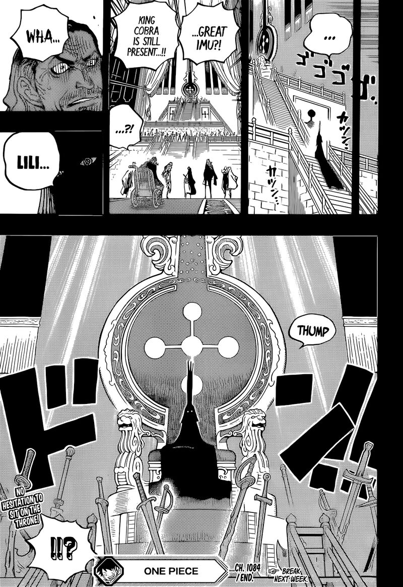One Piece Manga Chapter 1084 page 15 - The Attempted Murder of a Celestial Dragon
