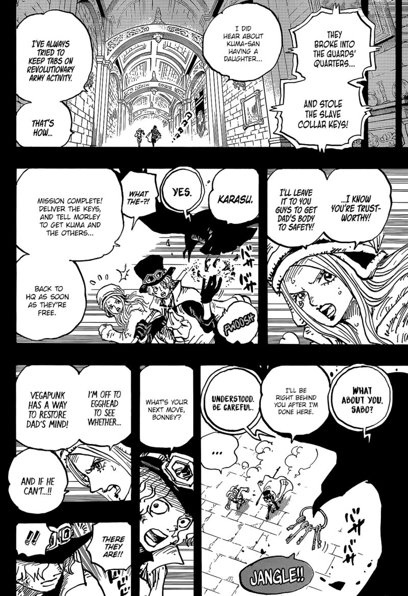 One Piece Manga Chapter 1084 page 4 - The Attempted Murder of a Celestial Dragon