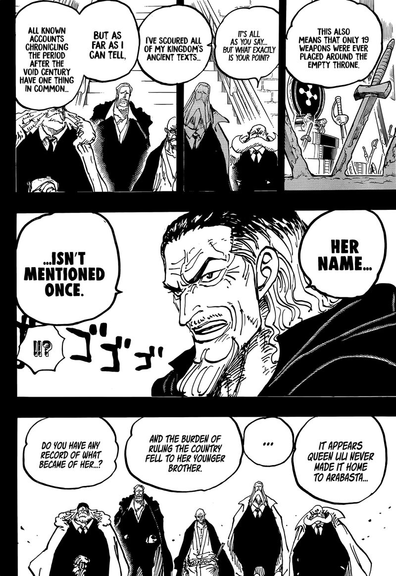One Piece Manga Chapter 1084 page 8 - The Attempted Murder of a Celestial Dragon