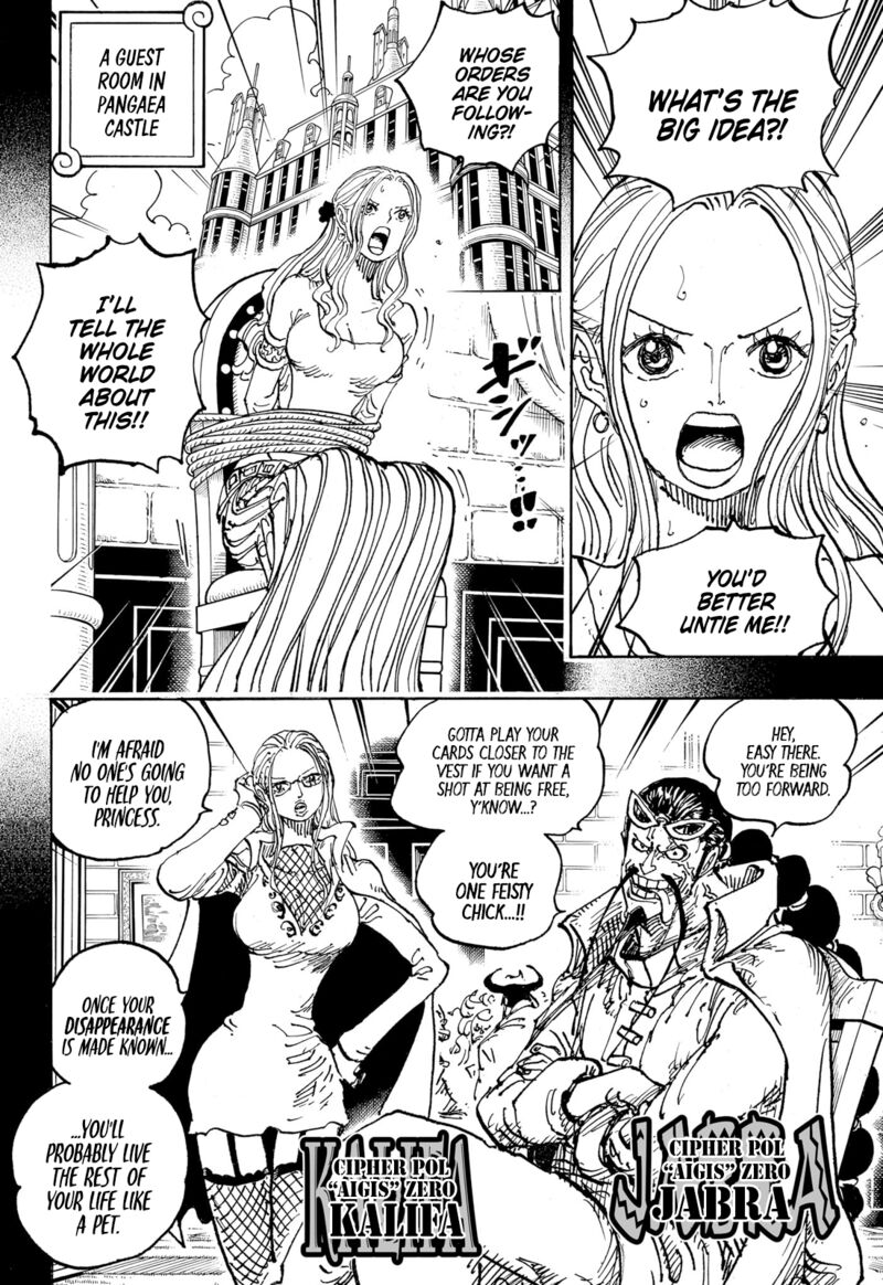One Piece Manga Chapter 1085 page 12 - The Death of Nefertari Cobra