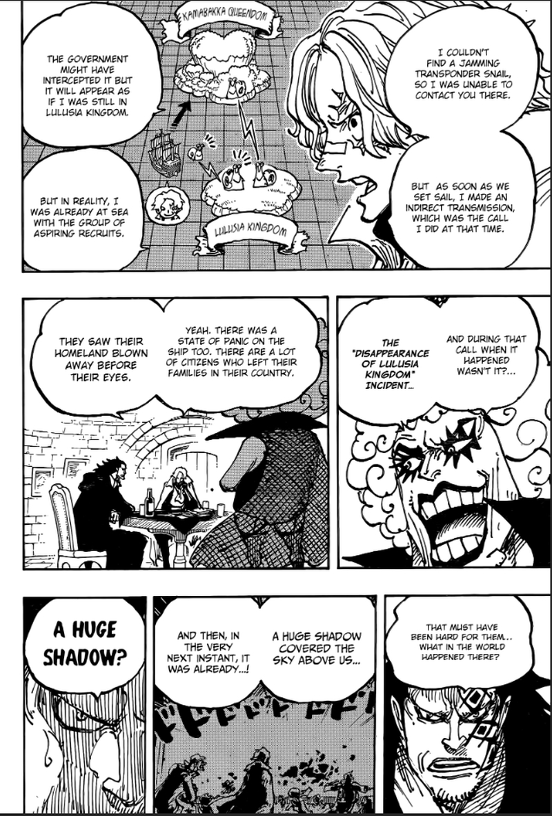 One Piece Manga Chapter 1086 page 10 - The Five Elders