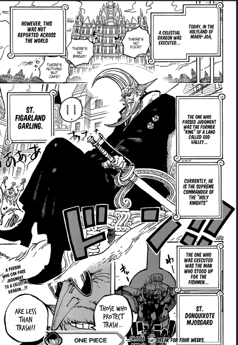 One Piece Manga Chapter 1086 page 13 - The Five Elders