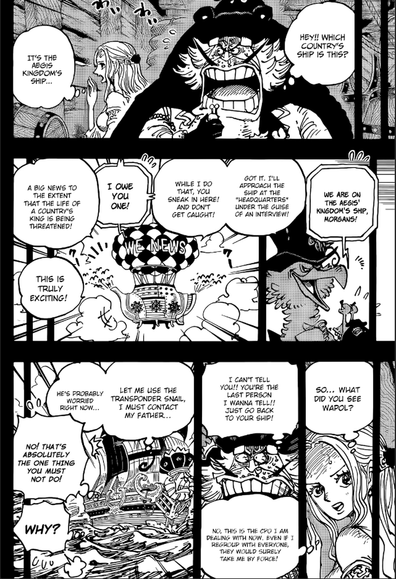 One Piece Manga Chapter 1086 page 3 - The Five Elders