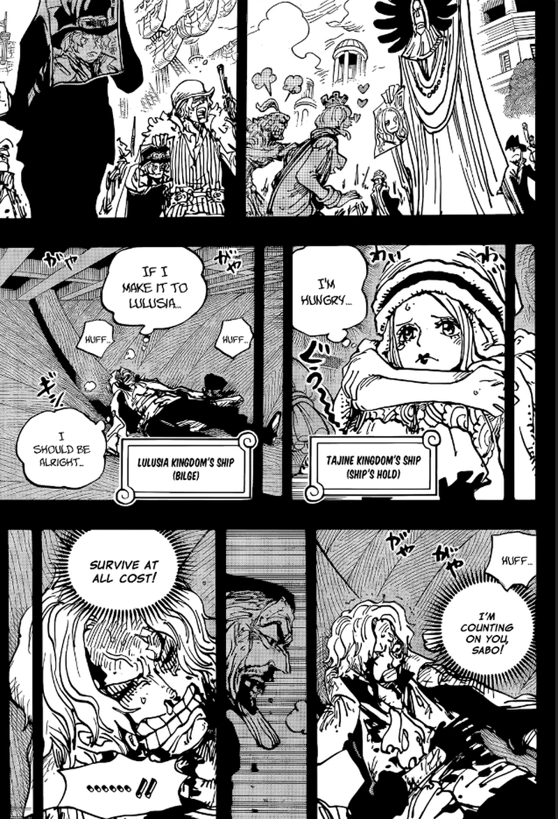 One Piece Manga Chapter 1086 page 4 - The Five Elders