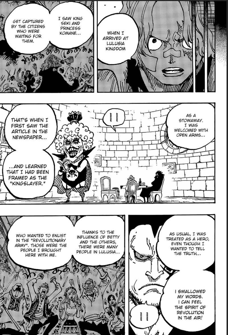 One Piece Manga Chapter 1086 page 9 - The Five Elders