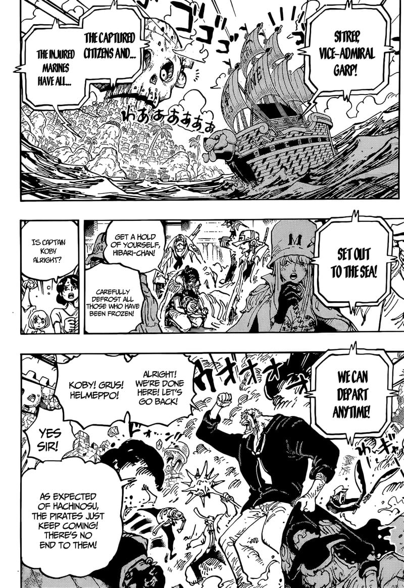 One Piece Manga Chapter 1087 page 5 - Battleship Bags
