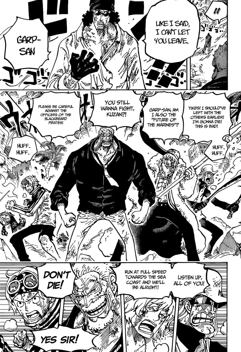 One Piece Manga Chapter 1087 page 6 - Battleship Bags