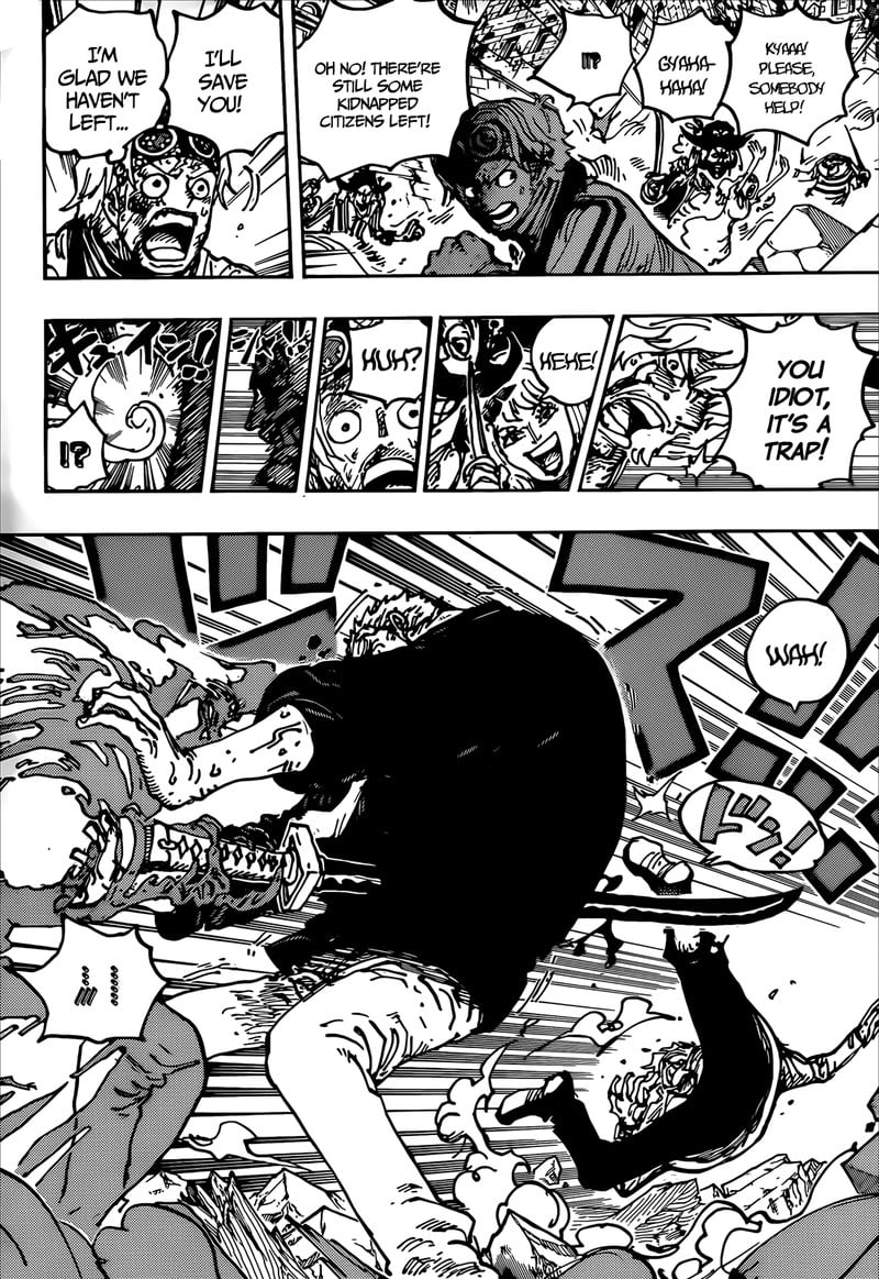 One Piece Manga Chapter 1087 page 7 - Battleship Bags